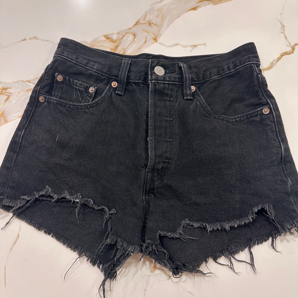 Levi's Charcoal Denim Pants